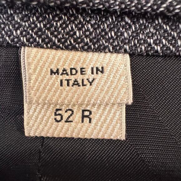 Burberry Millbank Travel Ababy Gray Textured Tailored Men’s Wool Suit Set 52R - Picture 9 of 16